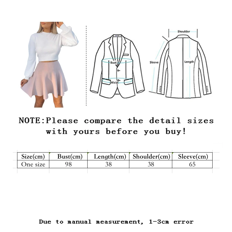 

Vangull O-neck Lantern Sleeve Sweater Women's Spring Autumn Casual Solid Loose Short Pullover Knitted Simple Fashion Female Tops
