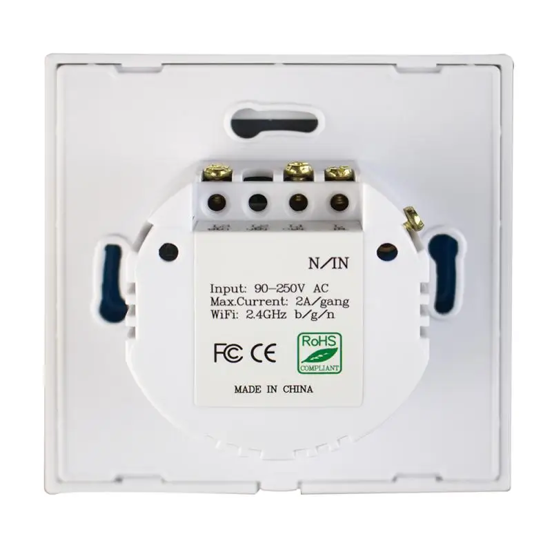 EWeLink WiFi Smart Switch EU/UK 1/2/3 банды одиночный пожарный провод умный сенсорный