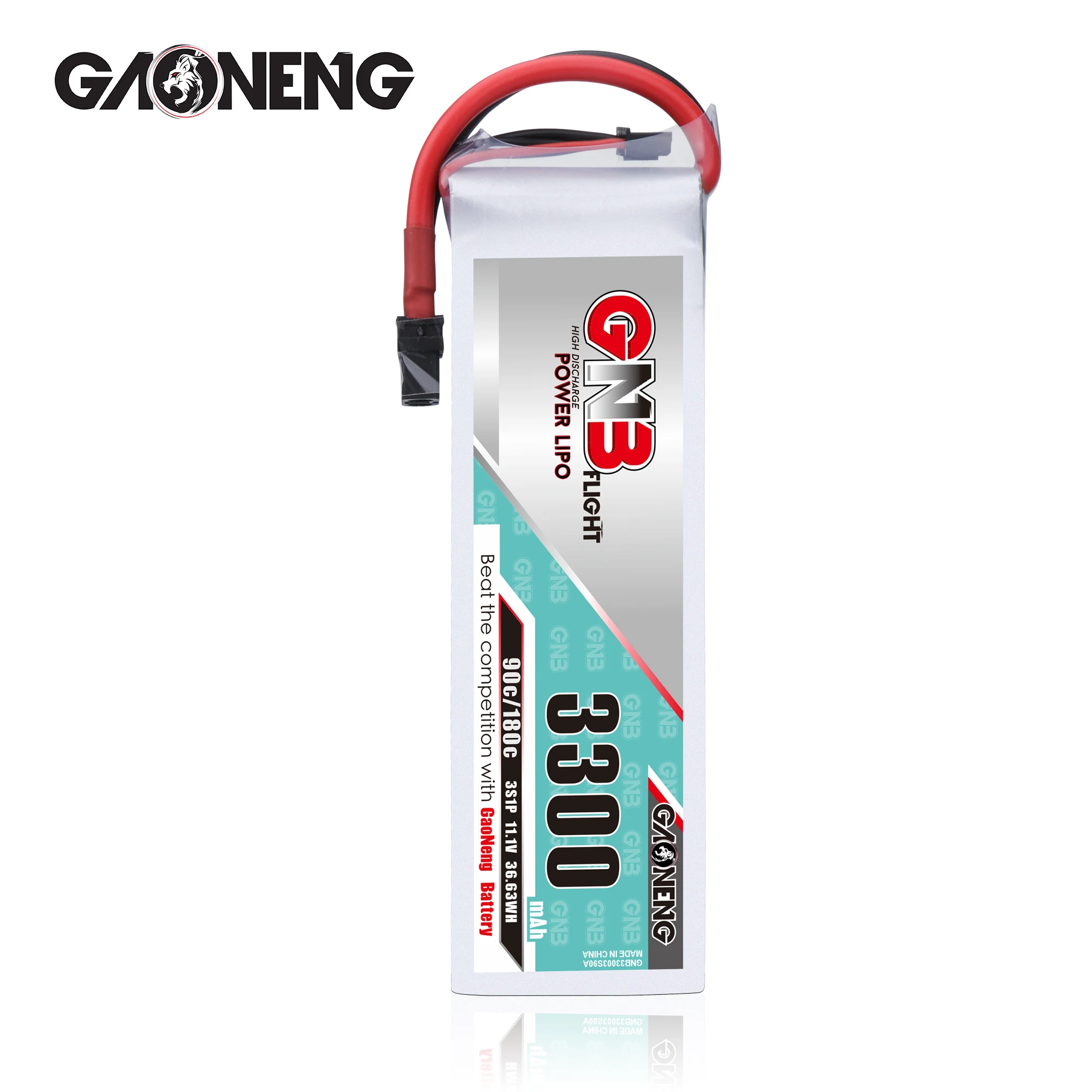 Литий-полимерный аккумулятор Gaoneng GNB 3300 мАч 3S 11 1 В 90C/180C с разъемом XT60/XT90 для БПЛА