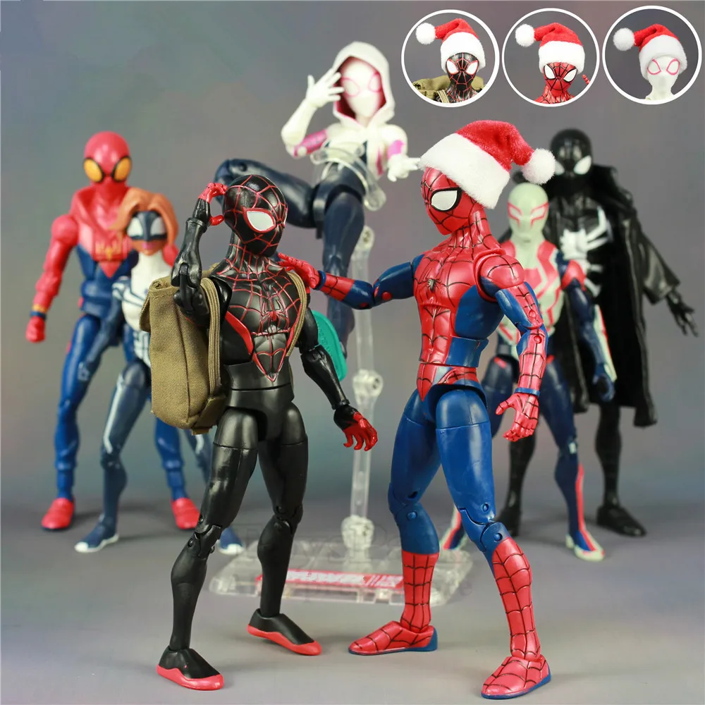 Экшн фигурка Marvel Человек паук 2018 в стиле фильма о пауке 7 дюймов Питер Паркер