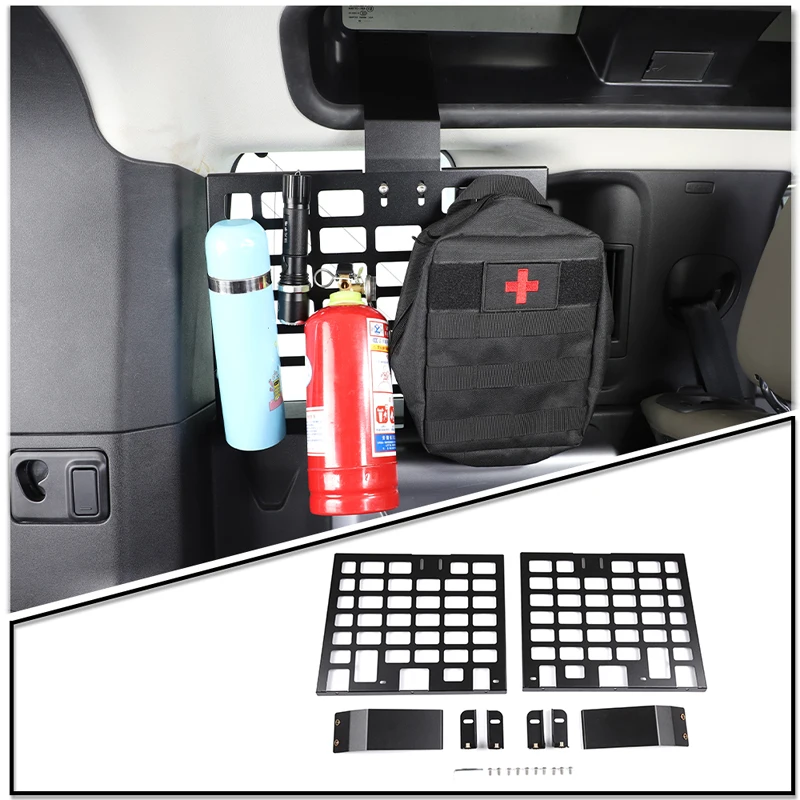 

Car Accessory For Land Rover Defender 90 110 2020-2022 Alloy Car Trunk Side Window Storage Shelf Organizer Rack Hanging Bracket