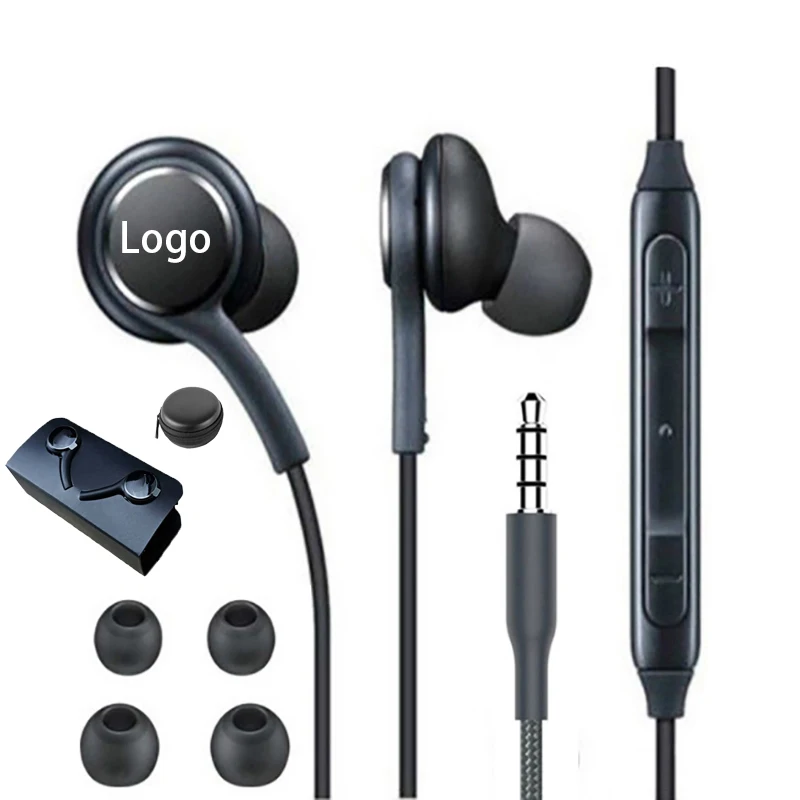 

For AKG Earphones EO IG955 3.5mm In-Ear Wired Mic Volume Control Headset For Samsung Galaxy S10 S9 S8 XiaoMi HuaWei Smartphone