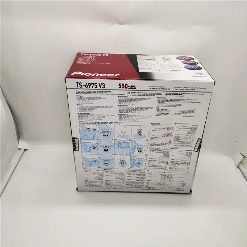 Free Shipping 1 Set Pioneer TS-6975 V3 550 Watt MAX 80W NOM 6&quot x 9&quot 3-Way Coaxial 3-WAY 3VOIES Car Audio Speaker IN STOCK |
