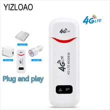 YIZLOAO 3G 4G WiFi Modem wingle LTE USB Hotspot wireless Dongle CAR WIFI ROUTER Broadband For Windows Mac OS with sim card slot