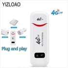 YIZLOAO 3G 4G Wi-Fi модем wingle LTE USB точка доступа беспроводной ключ автомобильный Wi-Fi роутер широкополосный для Windows Mac OS со слотом для sim-карты