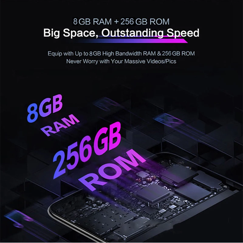 Galax S20 plus Бесплатная доставка 8 ГБ ОЗУ 256 Гб ПЗУ Восьмиядерный 4 камеры Snapdragon 855 2020