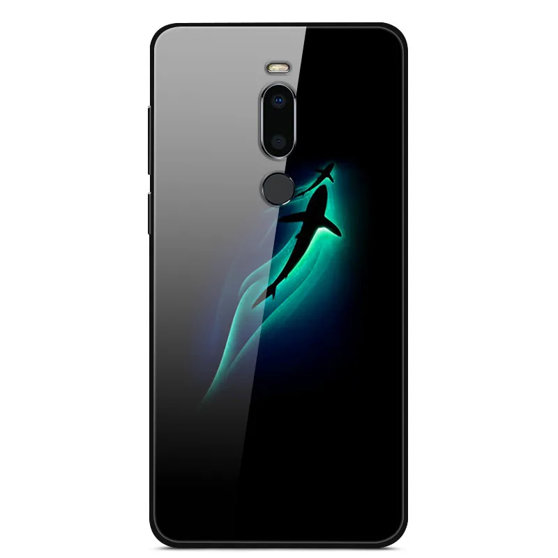 11 Чехол для Meizu M8, закаленное стекло, жесткая задняя крышка для Meizu M8 M 8, мягкий чехол для телефона, бампер для MeizuM8, защитный чехол 5,7 дюйма - Цвет: 11