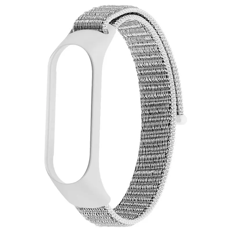 Seashell OULUCCI нейлоновый ремешок для xiaomi mi band 4, спортивный дышащий ремешок, аксессуары, сменный ремешок для mi band 4/3, браслет - Цвет ремешка: Seashell