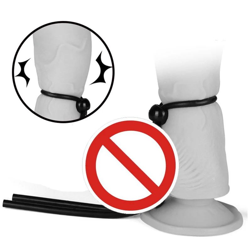 Кольцо для пениса взрослых Секс игрушки Для мужчин Регулируемая силиконовое