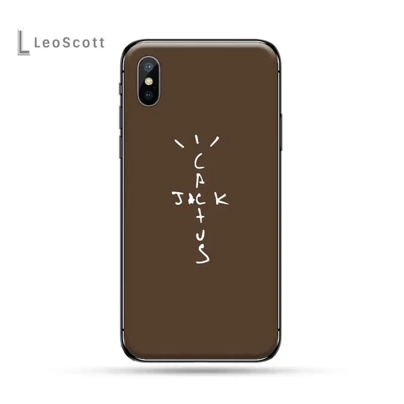 

cactus jack letter words Phone Case for iPhone 11 12 pro XS MAX 8 7 6 6S Plus X 5S SE 2020 XR mini