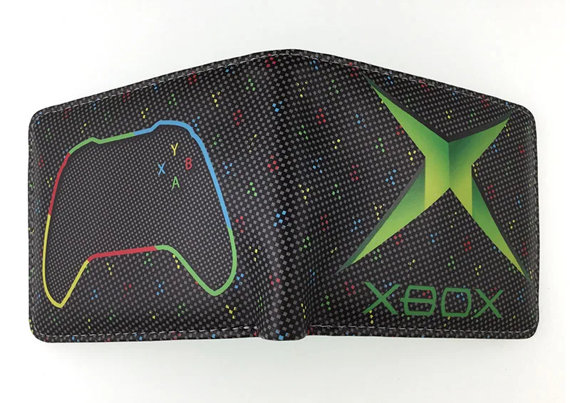 Горячая Новинка игры XBOX кошельки playstation мужчины кожаный кошелек с держатель для