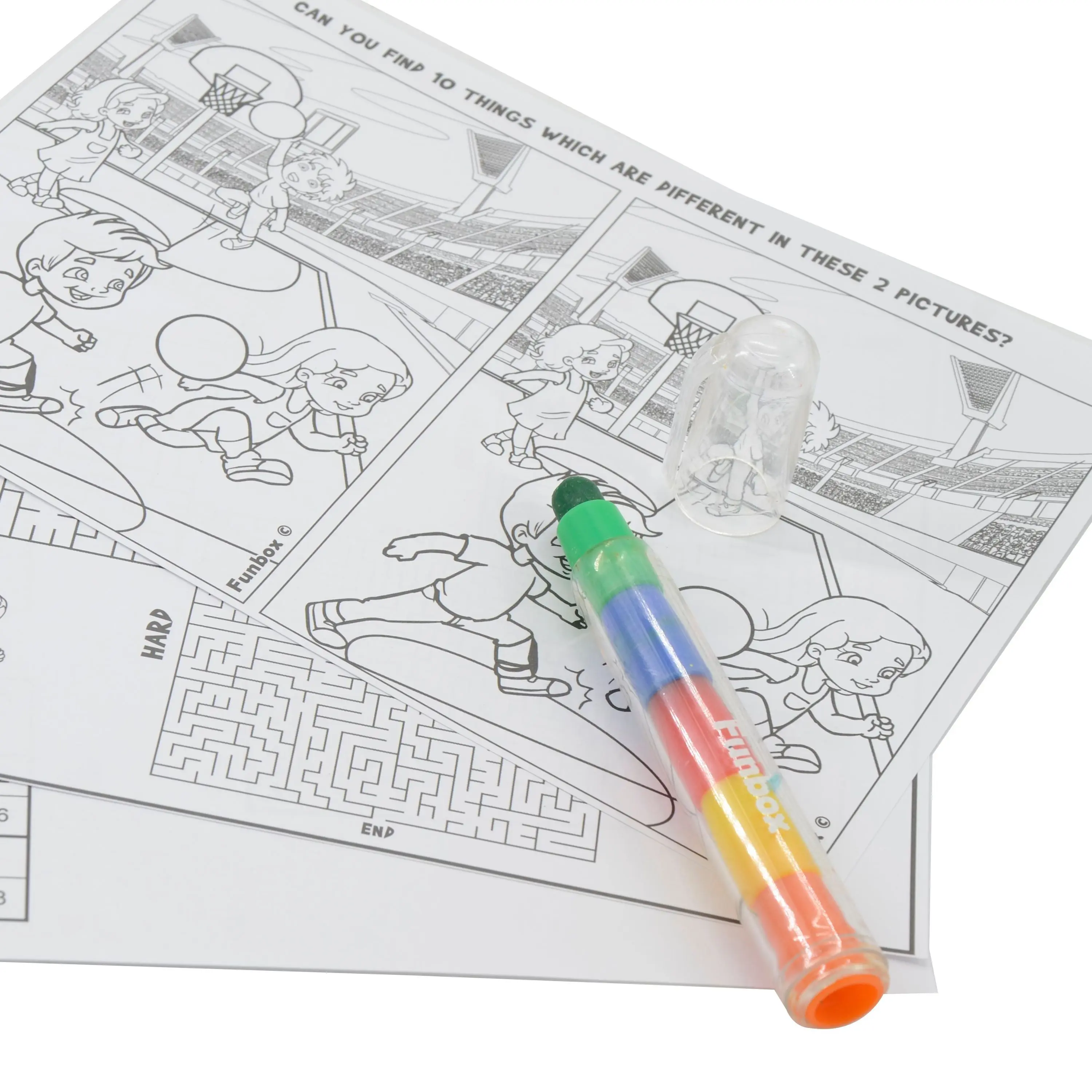 

1PC Cute Crayons Oil Pastel Creative Colored Graffiti Pen For Kids Painting Drawing Supplies Student Stationery 5 in 1multicolor