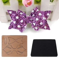 bow bowknot wooden cutting dies stencil diy scrapbooking album stamp paper card embossing craft decor aceessory