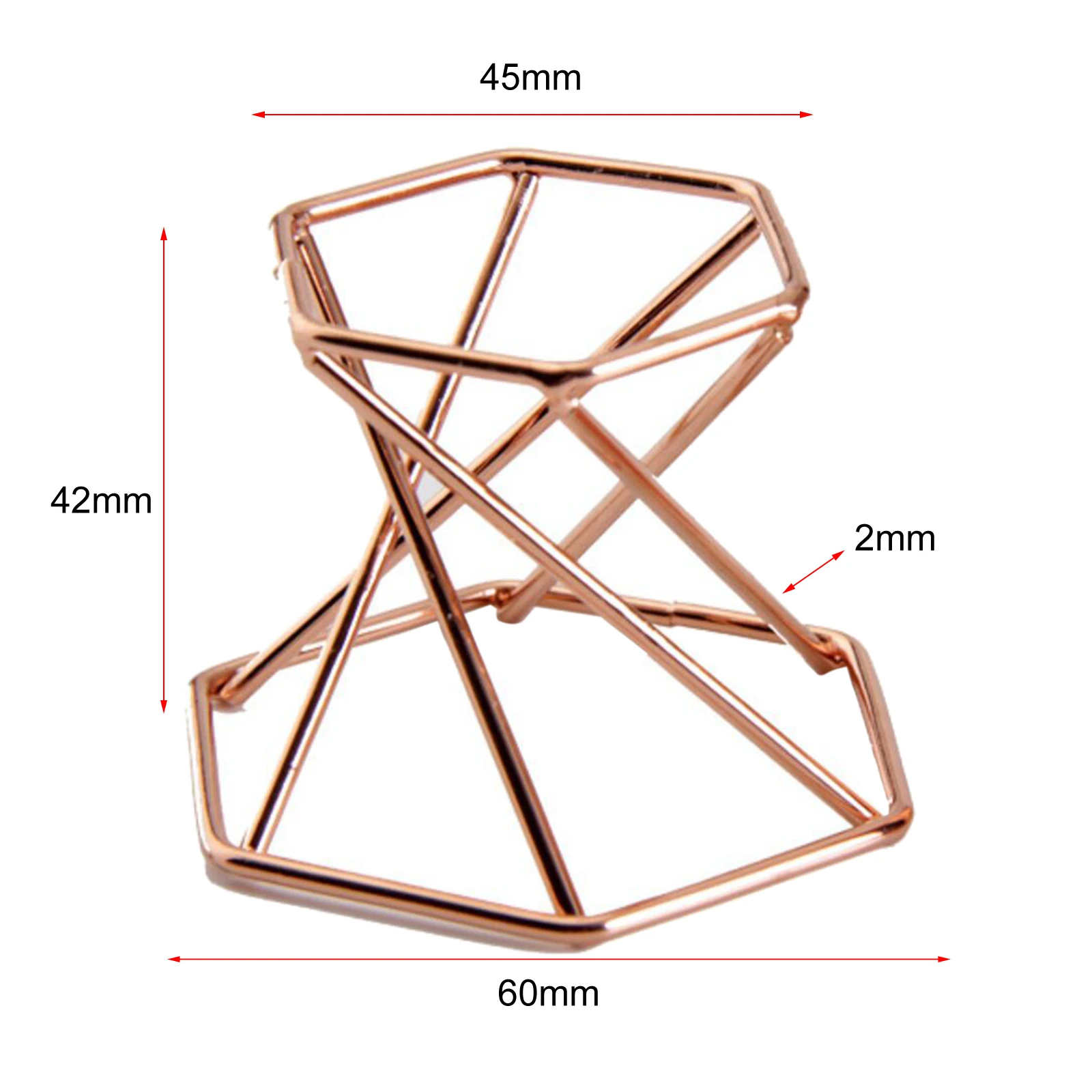 

Metal Display Stand Holder for Geode Fossils Minerals Relics Rocks Gemstone, Home Office Decor