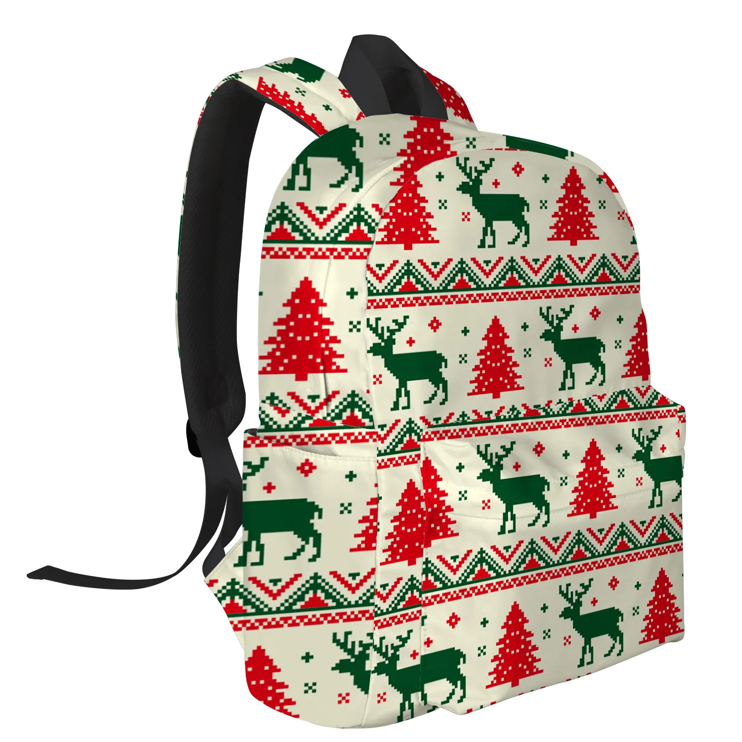 Рождественское украшение Олень кружевной мультяшный полосатый фестивальный