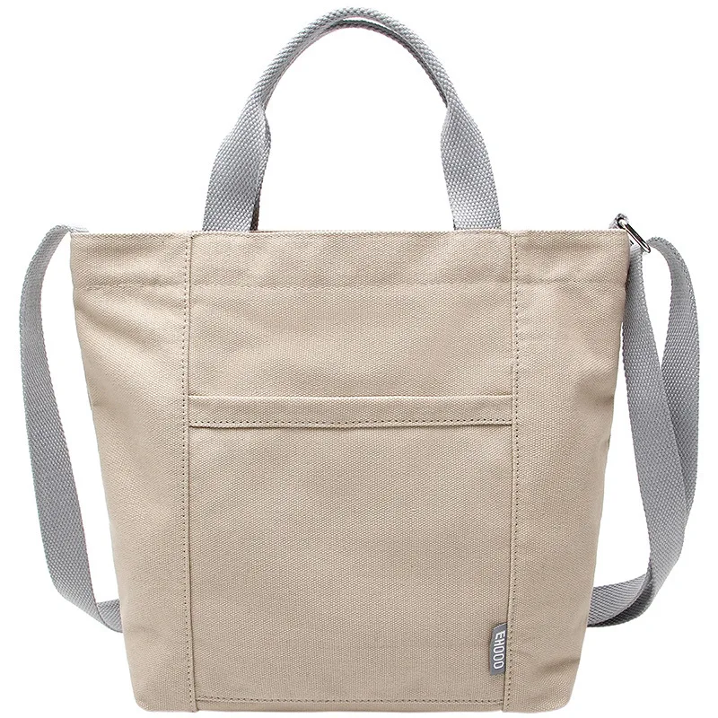 

2019 Personalized customization new Girl casual canvas bag female simple shoulder bag fashion custom bag