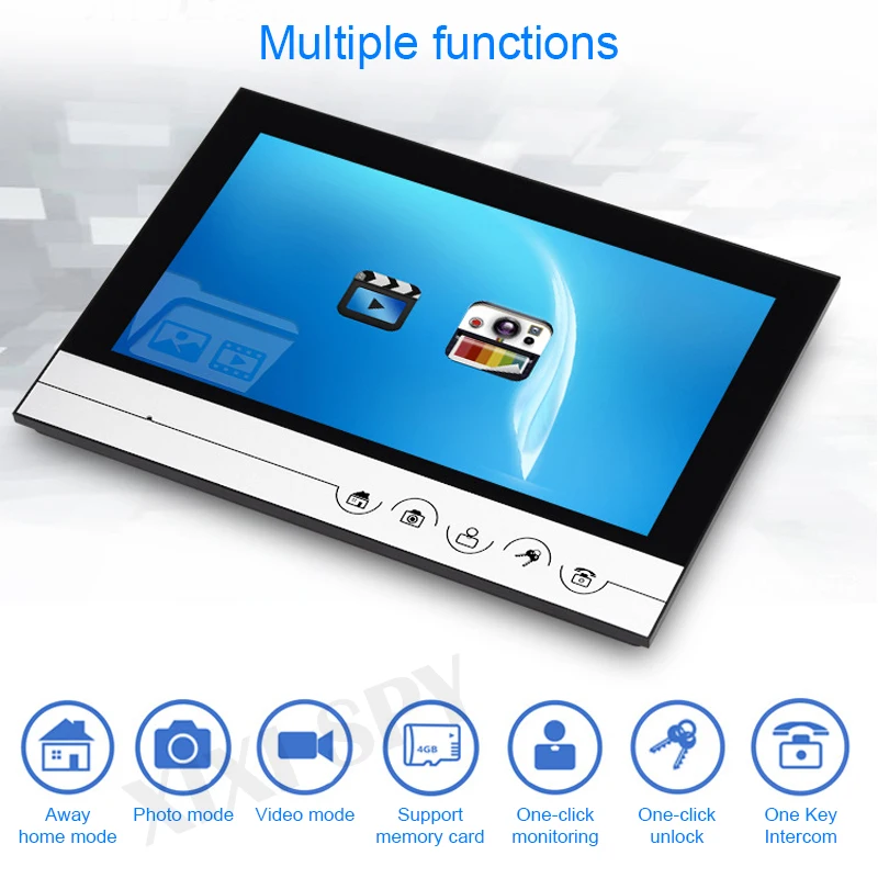 Домофон с дверным звонком видеодомофон для частного дома домашний видеозвонок