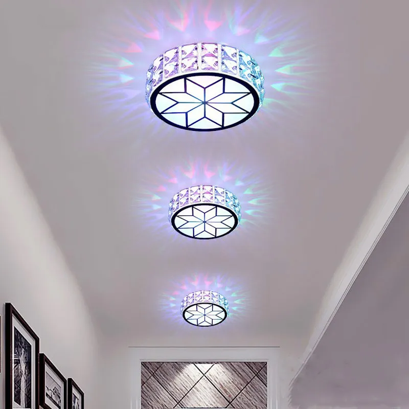 Хрустальный потолочный светильник светодиодная лампа на потолок хрустальные