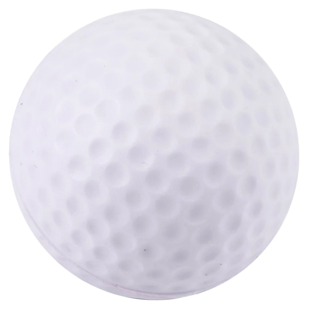 

White New Golf PU Ball Sponge Ball PU Foam Ball Indoor Ball Ball Safety PU Soft Practice Toy Exercise Ball Elastic Golf Ind E0Z9