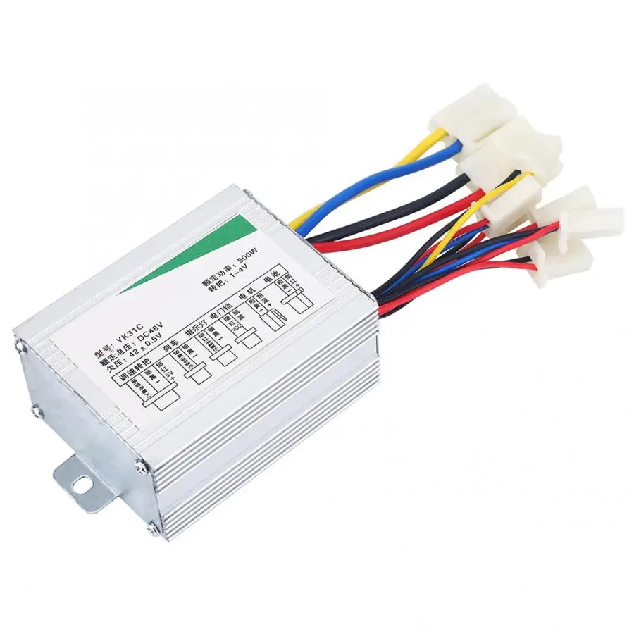 48V 500W DC Electric Bike Motor Brushed Controller Box for Bicycle Scooter E-bike Accessories | Спорт и развлечения