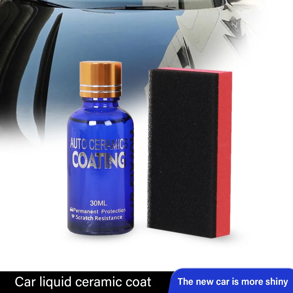 

10H Car Liquid Ceramic Coat Hydrophobic Glass Coating Motocycle Paint Care Anti-scratch Auto Detailing Glasscoat Car Polish