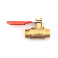 metal ball valves diy home tools 14 pt male 12mm threaded to 8mm hose lever handle brass