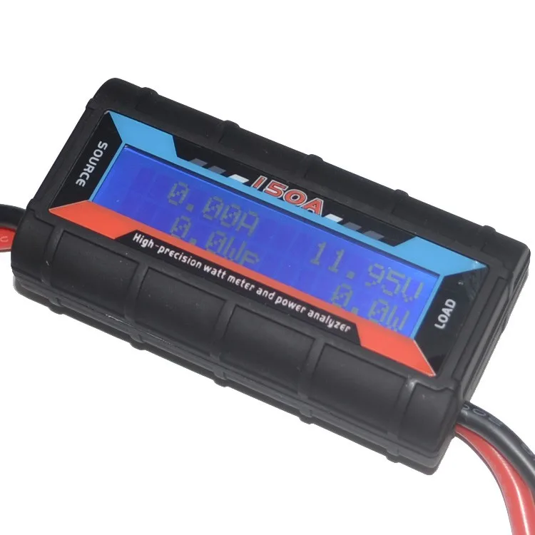 

G.T.Power RC Power Analyzer Watt Meter LCD Display High Precision for Voltage Current Power Capacity and Energy Measurement 150A