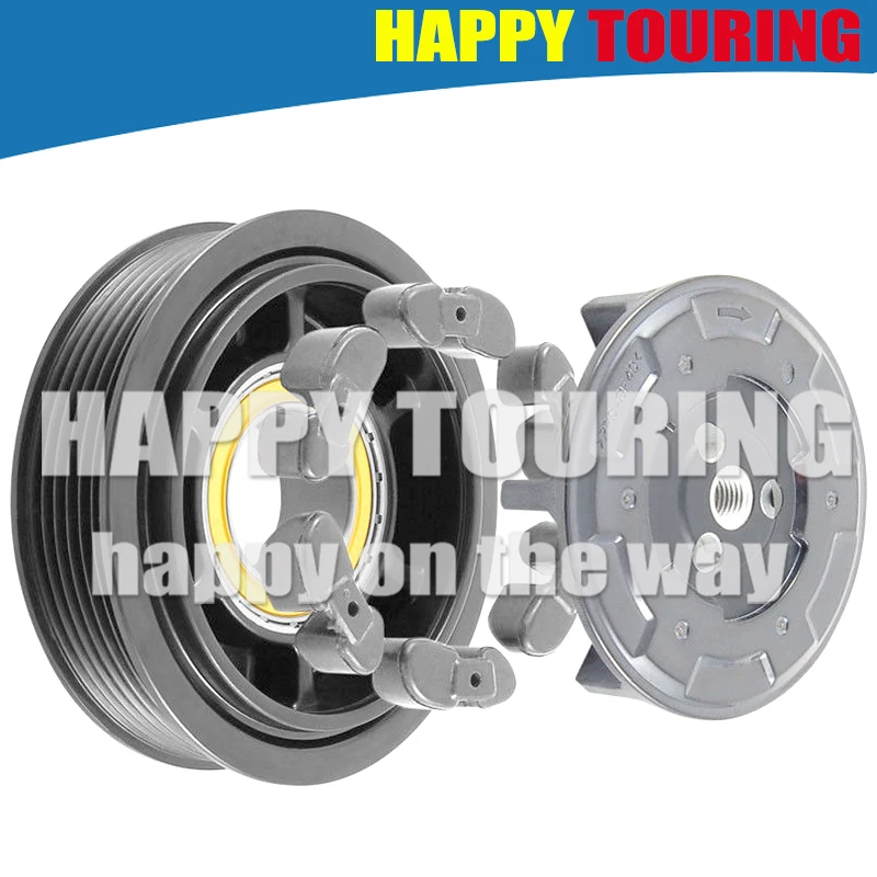 PXE16 AC Компрессор сцепления для VW GOLF VI V JETTA PASSAT POLO CADDY III 2004-2011 1K0820859T 1K0820859TX 447190-5980