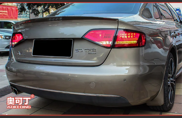 Задний фонарь для автомобиля Audi A4 B8 2009-2012 A4L светодиодная сигнальная лампа Противотуманные фары DRL дневные ходовые огни тюнинг автомобильные аксессуары