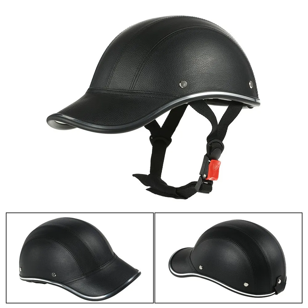 Немецкий мотоциклетный шлем с открытым лицом Кепка черепом для велосипеда