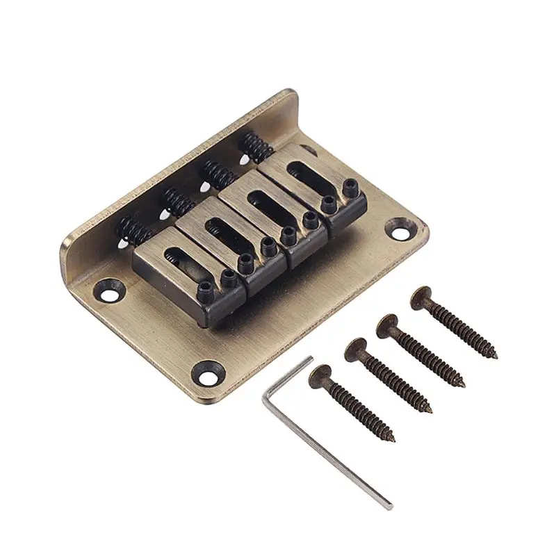 4 строки Винтаж мост беспроводного доступа в Интернет для коробка сигар гитары