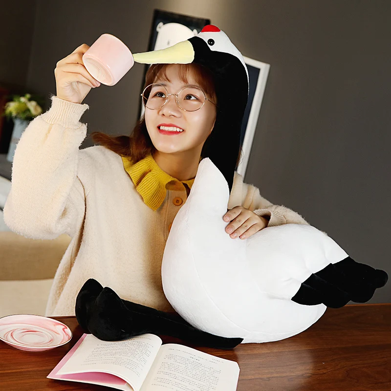 Новый Candice guo! Милая плюшевая игрушка мультяшная птица Грис японская красная