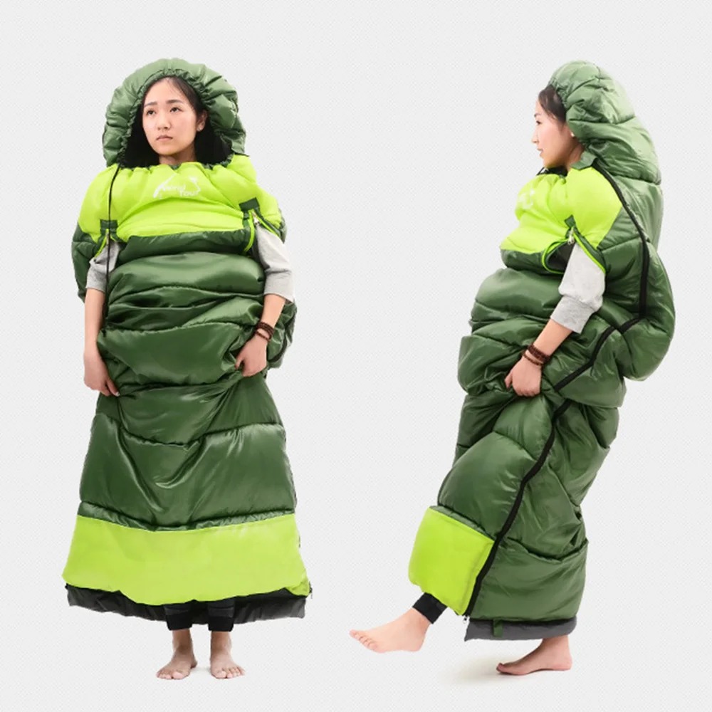 2020 наружный спальный мешок для кемпинга 3 сезона хлопковый конверт