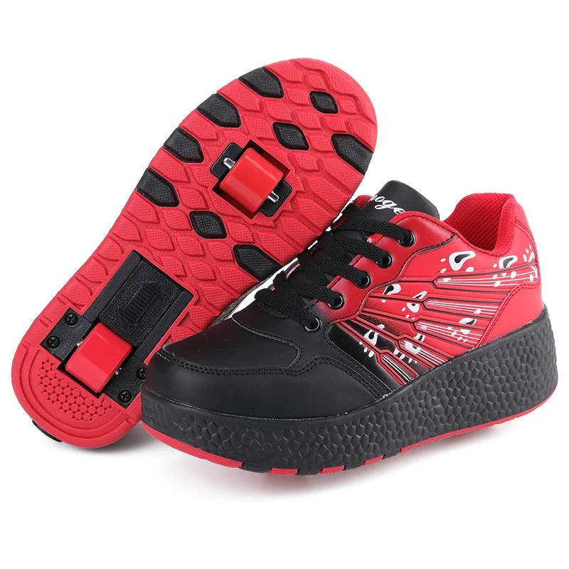 Детские кроссовки на колесиках для мальчиков и девочек, повседневные кроссовки для роликовых коньков, размеры 32-43, 2020 от AliExpress WW