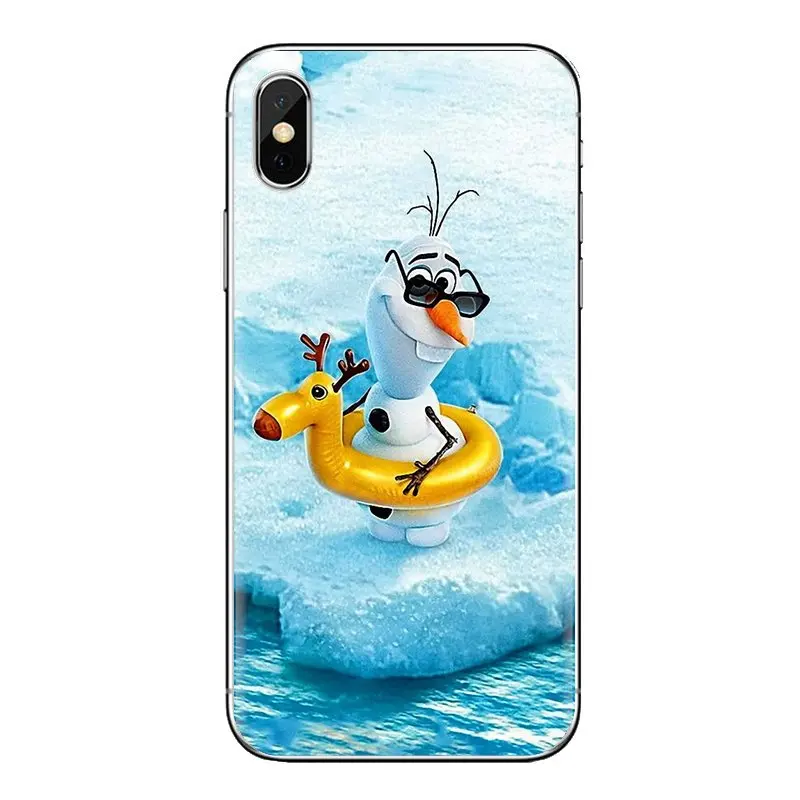 Silicone Case Covers For Huawei Nova 2 3 2i 3i Y6 Y7 Y9 Prime Pro GR3 GR5 2017 2018 2019 Y5II Y6II Snowflakes Stars Snowman Olaf |