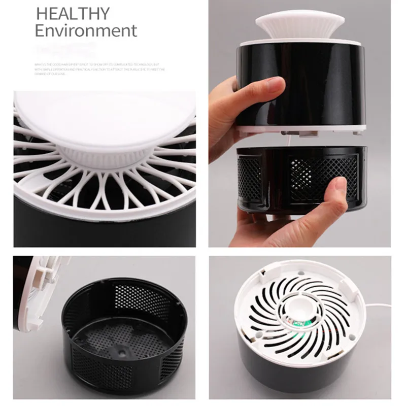 Usb-ловушка для насекомых комнатная лампа от комаров кемпинга электрическая