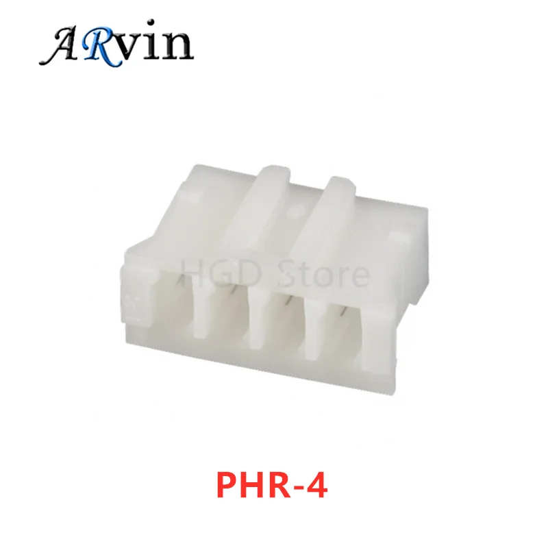 100pcs/lot Connector PHR-4 4Pin Plastic shell 2.0mm Leg width 100% New and Origianl