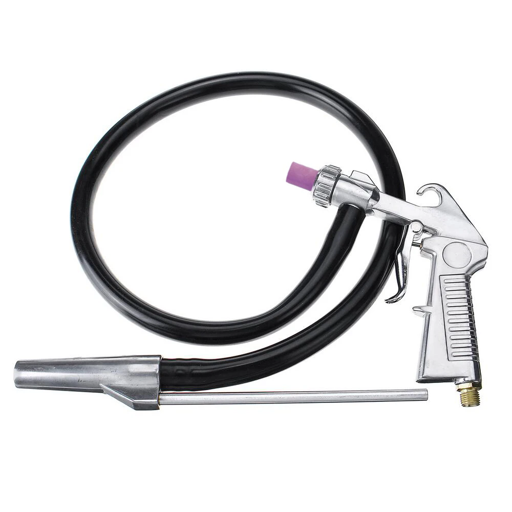 7Pcs Abrasive Air Sand Blasting Gun kit 1 ceramic nozzle steel Suction Pipe Industrial Sandblaster | Инструменты