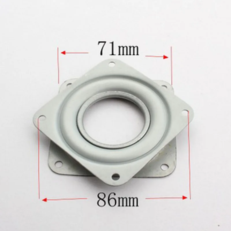 2/3/4/6 inch Swivel Plates Bearing Swivel Metal 360 Degrees Rotating Rolling Bearing Turntable Display Stand Furniture Hardware