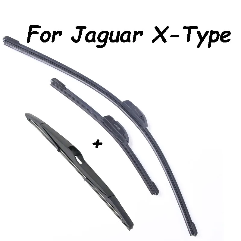 Передние и задние щетки стеклоочистителя для Jaguar X Тип из 2001 2002 2003 2004 2005 до 2009
