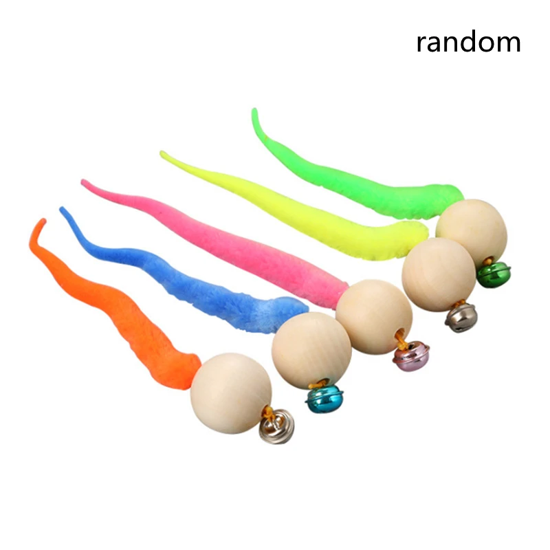

Pet Cat Toys with Bell Squeaky Interactive Toy Funny Kitten Caterpillar Vocal Puzzle Cat Bug Toy Cat Supplies Pet Accessories