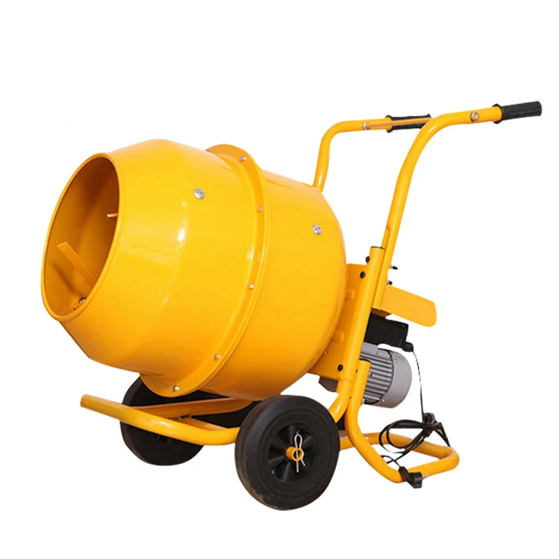 

Push Small Cement Concrete Low Energy Consumption Blender Mobile Multifunction Household Tools Building Concrete Roller Blender