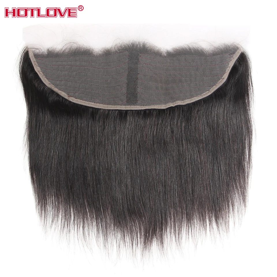 13*4 прямая кружевная Фронтальная застежка человеческие волосы фронтальная лента