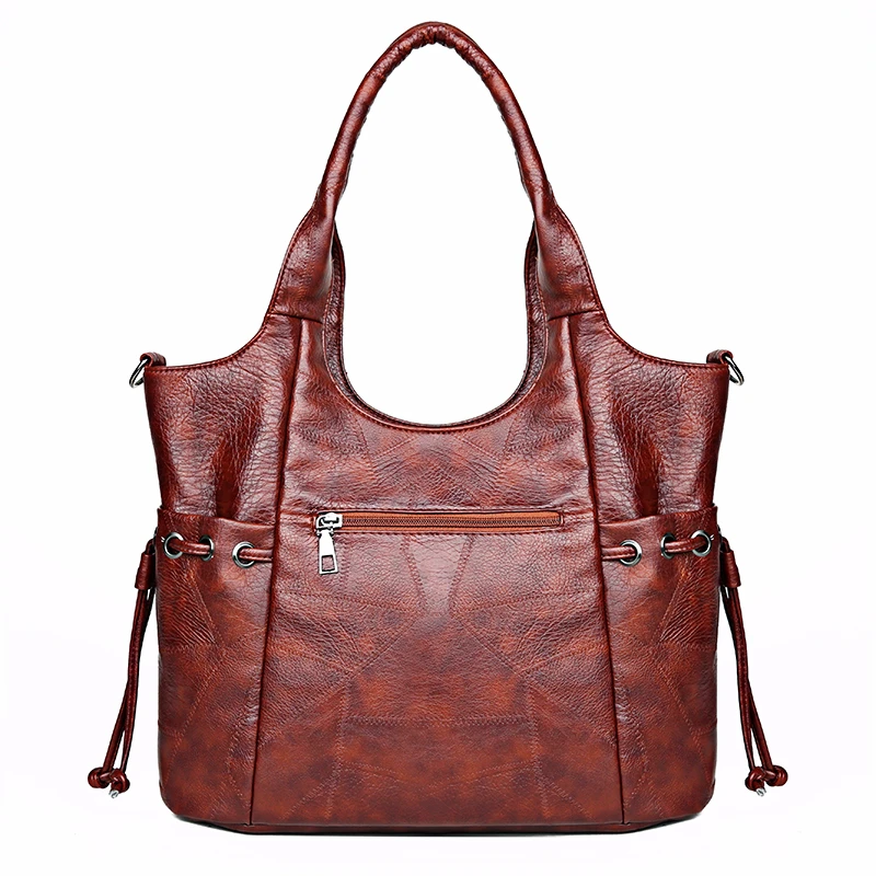2020 сумки через плечо для женщин из мягкой кожи винтажные кожаные Bolsa Feminina высокое