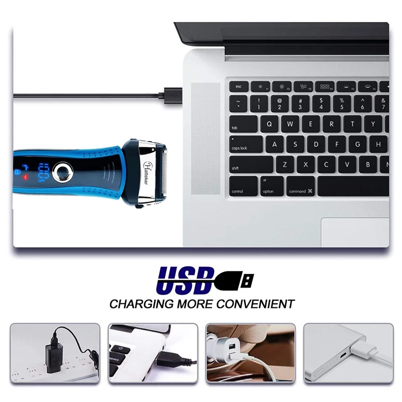 Электробритва профессиональная мощная электробритва для сухого и влажного