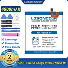 100% Оригинальный LOSONCOER 4900mAh B2PW2100 аккумулятор для HTC Nexus M1 для Google Pixel XL аккумулятор