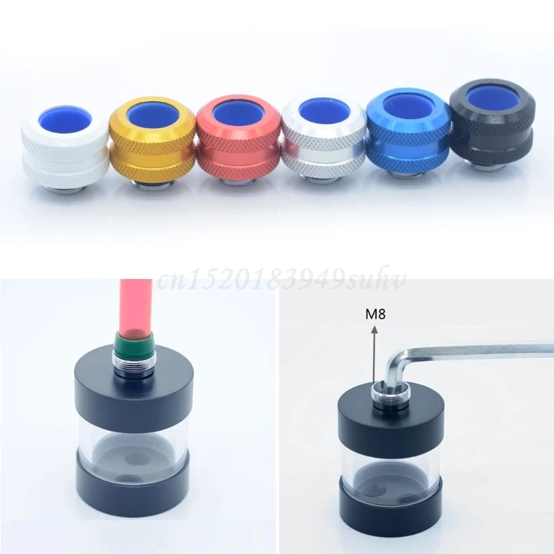 

OD 14 мм антибликовые жесткие трубы расширители фитинги G1/4 резьбовые жесткие фитинги для жестких труб компьютера водяного охлаждения адапте...