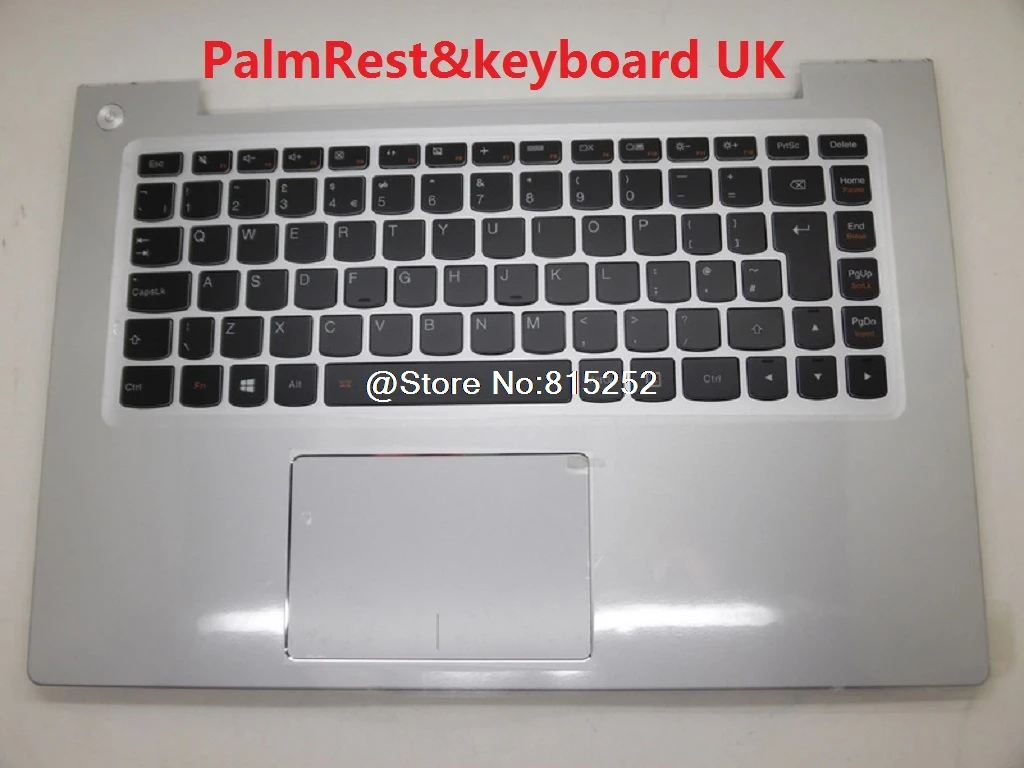Подставка для рук и клавиатура ноутбука Lenovo U430P U430T U430 Touch Россия Великобритания
