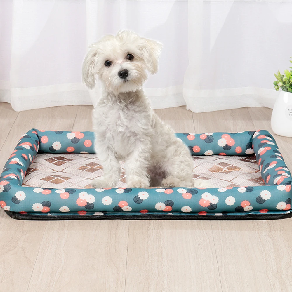 S/M/L Pet Nest собака кошка летний спящий коврик для щенка охлаждающая холодная