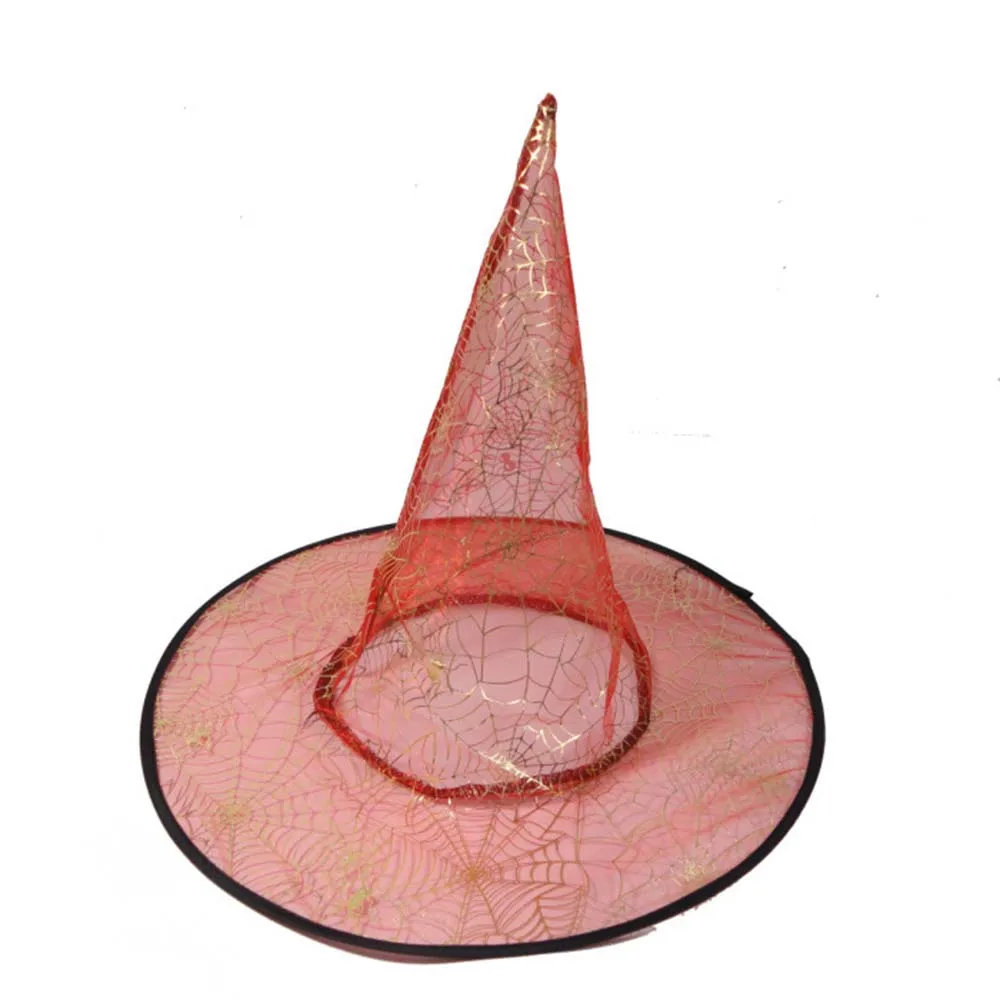 Детская шляпа ведьмы на Хэллоуин черный плащ-накидка злой вечерние украшение для